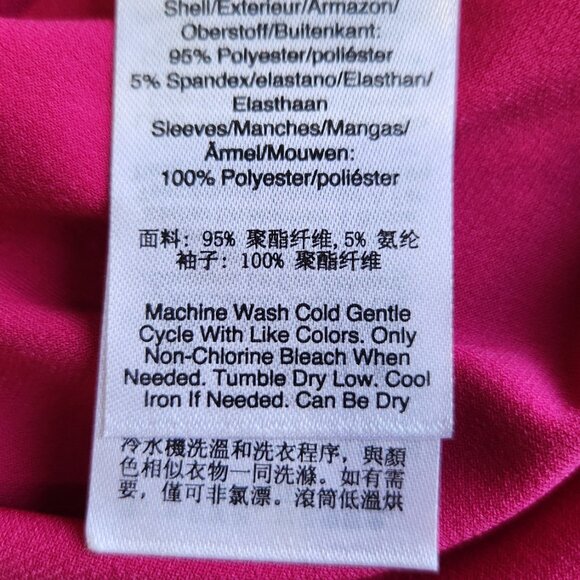 Jones NY SPORT Fuchsia Tee Shirt - Picture 7 of 7